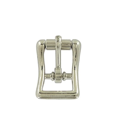 Ohio Travel Bag Buckles 1/2" Nickle, Center Bar Buckle, Zinc Alloy, #C-34-1-2 C-34-1-2