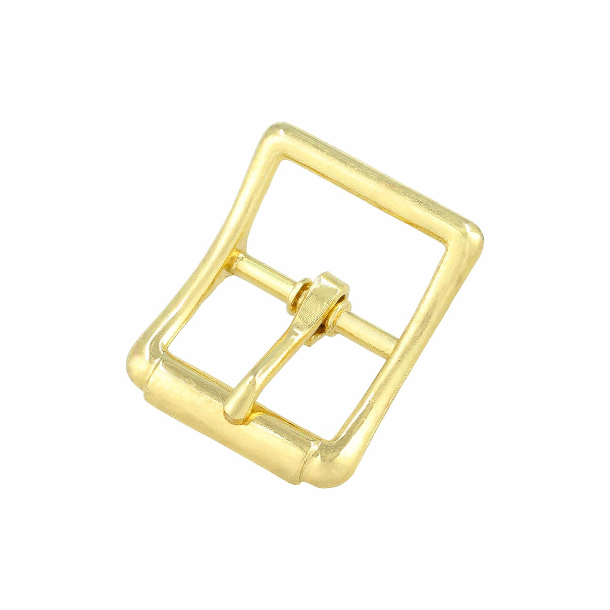 Ohio Travel Bag Buckles 1" Brass, Immitation Roller Center Bar Buckle, Zinc Alloy, #C-54-1-BP C-54-1-BP