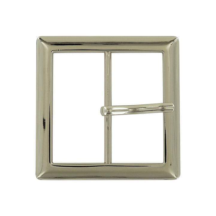 Ohio Travel Bag Buckles 2" Nickel, Center Bar Buckle, Zinc Alloy, #C-1854-NIC C-1854-NIC