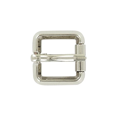 Ohio Travel Bag Buckles 3/4" Nickel, Beveled Roller Buckle, Zinc Alloy, #C-1982-NIC C-1982-NIC