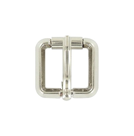 Ohio Travel Bag Buckles 3/4" Nickel, Beveled Roller Buckle, Zinc Alloy, #C-1982-NIC C-1982-NIC