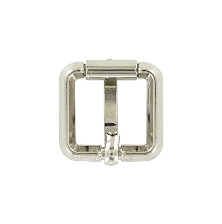 Ohio Travel Bag Buckles 3/4" Nickel, Beveled Roller Buckle, Zinc Alloy, #C-1982-NIC C-1982-NIC