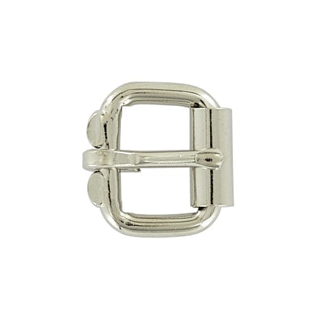 Ohio Travel Bag Buckles 3/4" Nickle, Heel Bar Roller Buckle, Steel, #C-1055-3-4-NP C-1055-3-4-NP