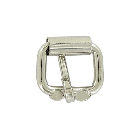 Ohio Travel Bag Buckles 3/4" Nickle, Heel Bar Roller Buckle, Steel, #C-1055-3-4-NP C-1055-3-4-NP