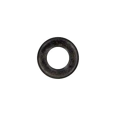 Ohio Travel Bag Fasteners #0 Black , Plain Washer Only, Solid Brass Black - 12pk, #GROM-0-BLK-WASH GROM-0-BLK-WASH