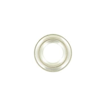 Ohio Travel Bag Fasteners #0 Nickel, Plain Washer Only, Solid Brass Nickel-12pk, #GROM-0-SBN-WASH GROM-0-SBN-WASH