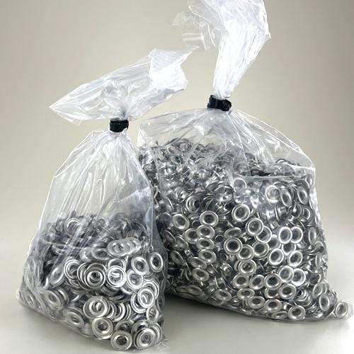 Ohio Travel Bag Fasteners #00 Nickel, Grommets with Washers, 25-Gross, Solid Brass, #GWB-00-N GWB-00-N