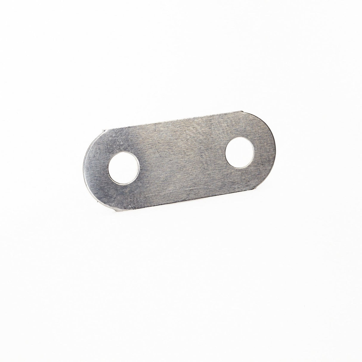 Ohio Travel Bag Fasteners 1 1/4" Nickel, Oblong Double Hole Washer, Steel, #L-2318 L-2318