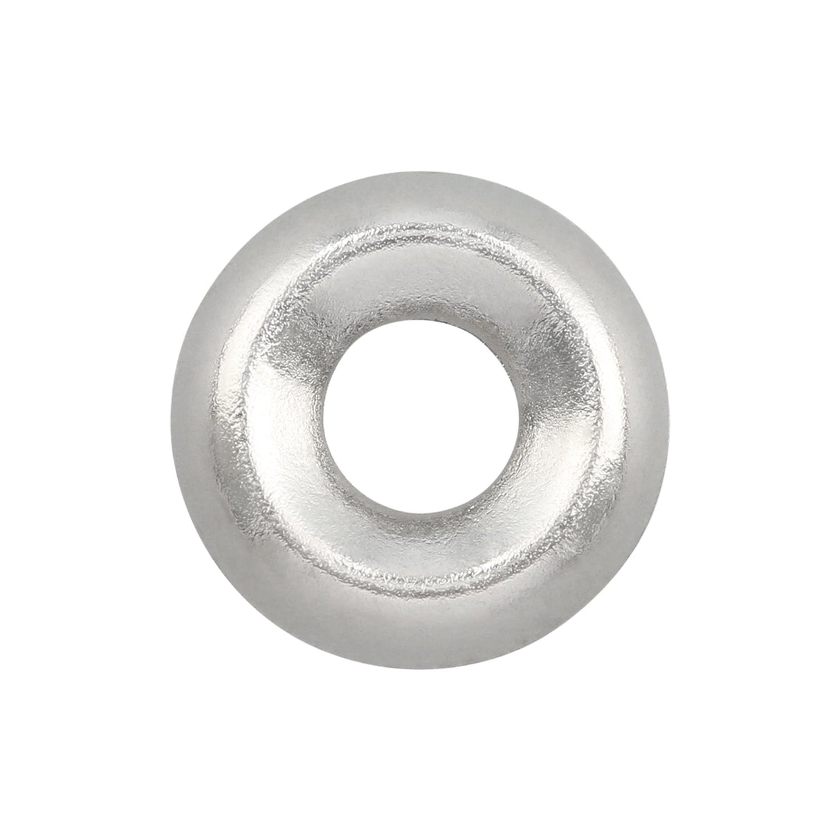 Ohio Travel Bag Fasteners 1/2" Nickel, Convex Washer, Steel - 12 pk, #L-1745-NP L-1745-NP