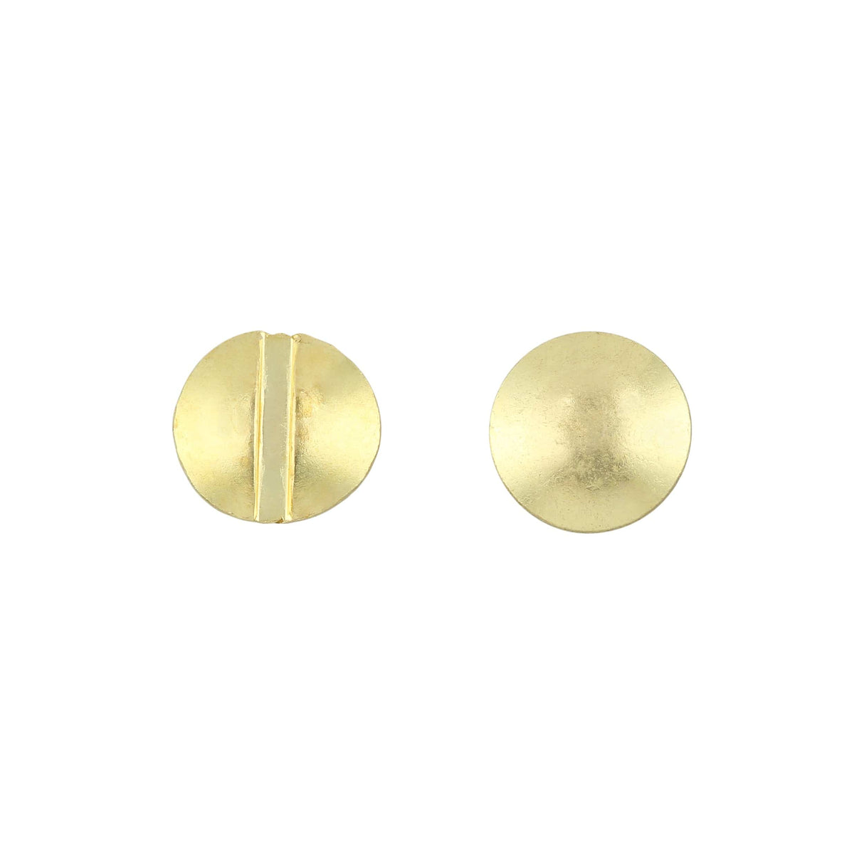 Ohio Travel Bag Fasteners 1/4" Brass, Chicago Screw, Solid Brass, #L-156-1-4SB L-156-1-4SB