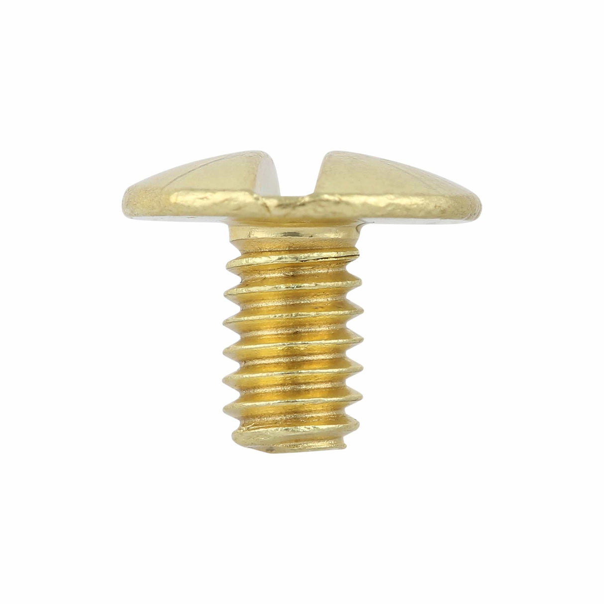Ohio Travel Bag Fasteners 1/4" Brass, Screw Only, Solid Brass, #L-156SC-1-4-SB L-156SC-1-4-SB