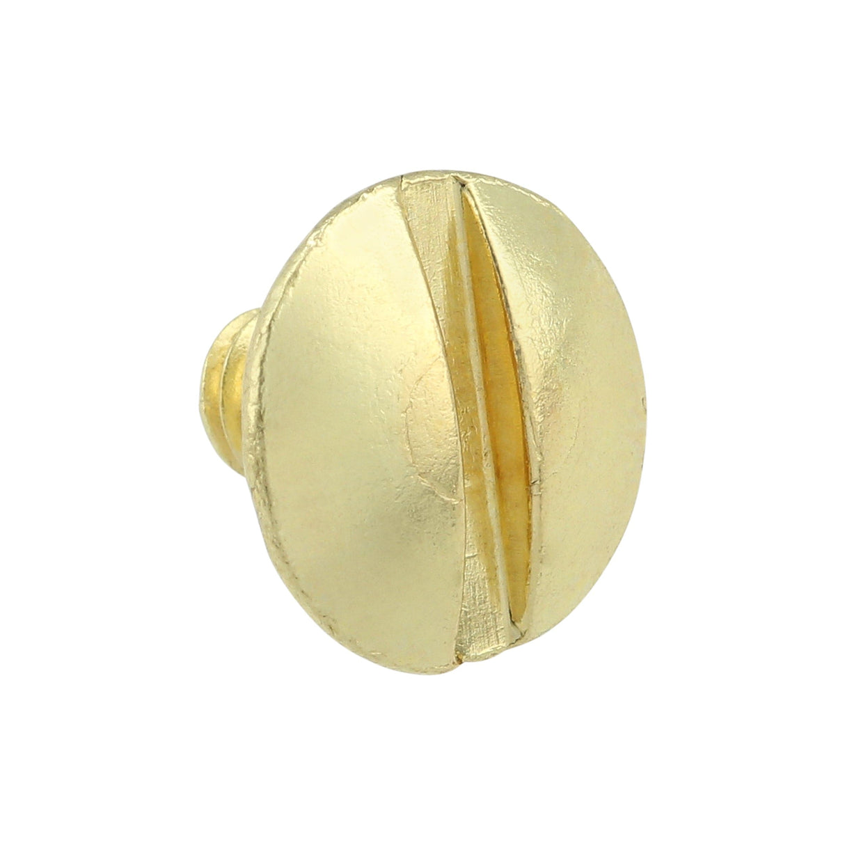 Ohio Travel Bag Fasteners 1/4" Brass, Screw Only, Solid Brass, #L-156SC-1-4-SB L-156SC-1-4-SB