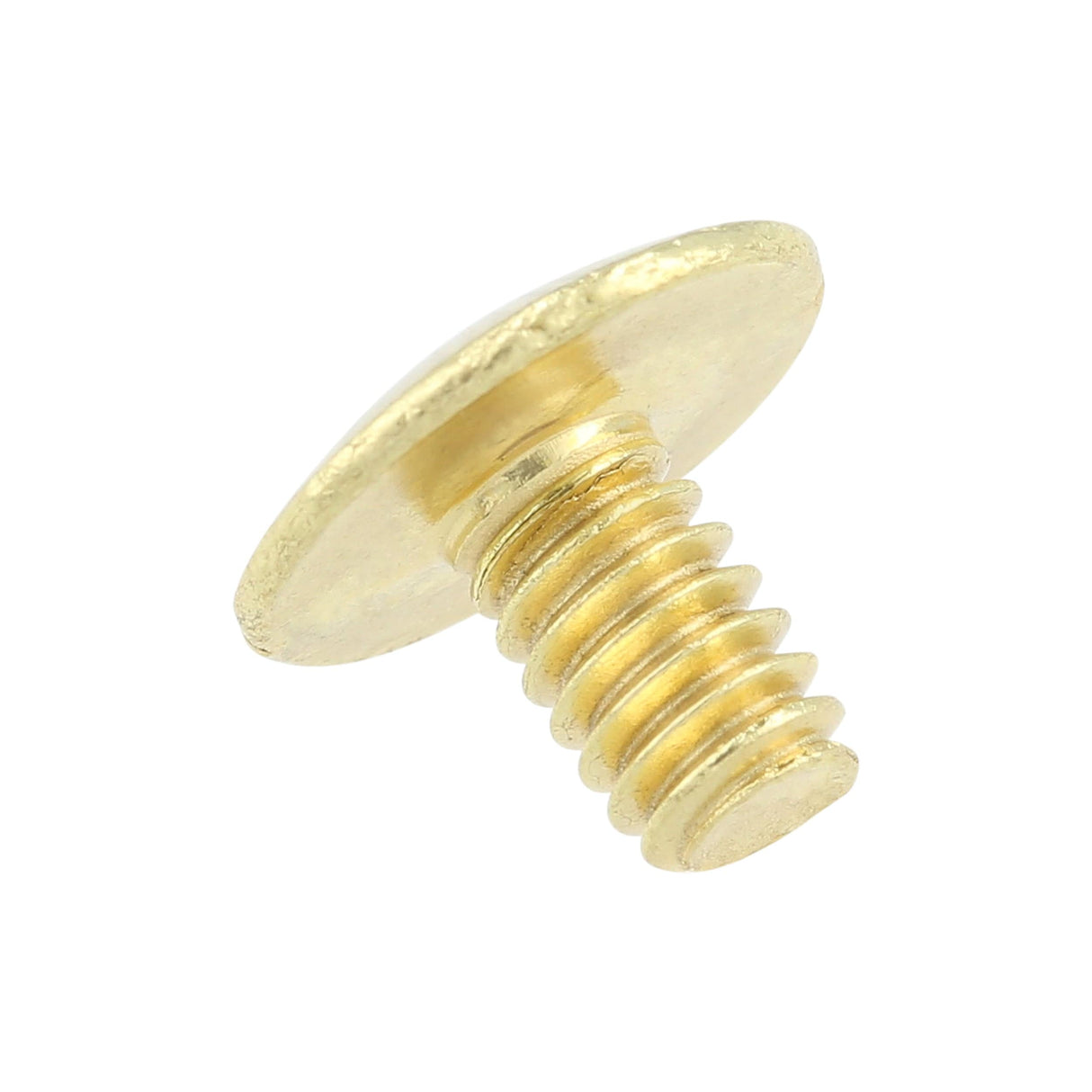 Ohio Travel Bag Fasteners 1/4" Brass, Screw Only, Solid Brass, #L-156SC-1-4-SB L-156SC-1-4-SB