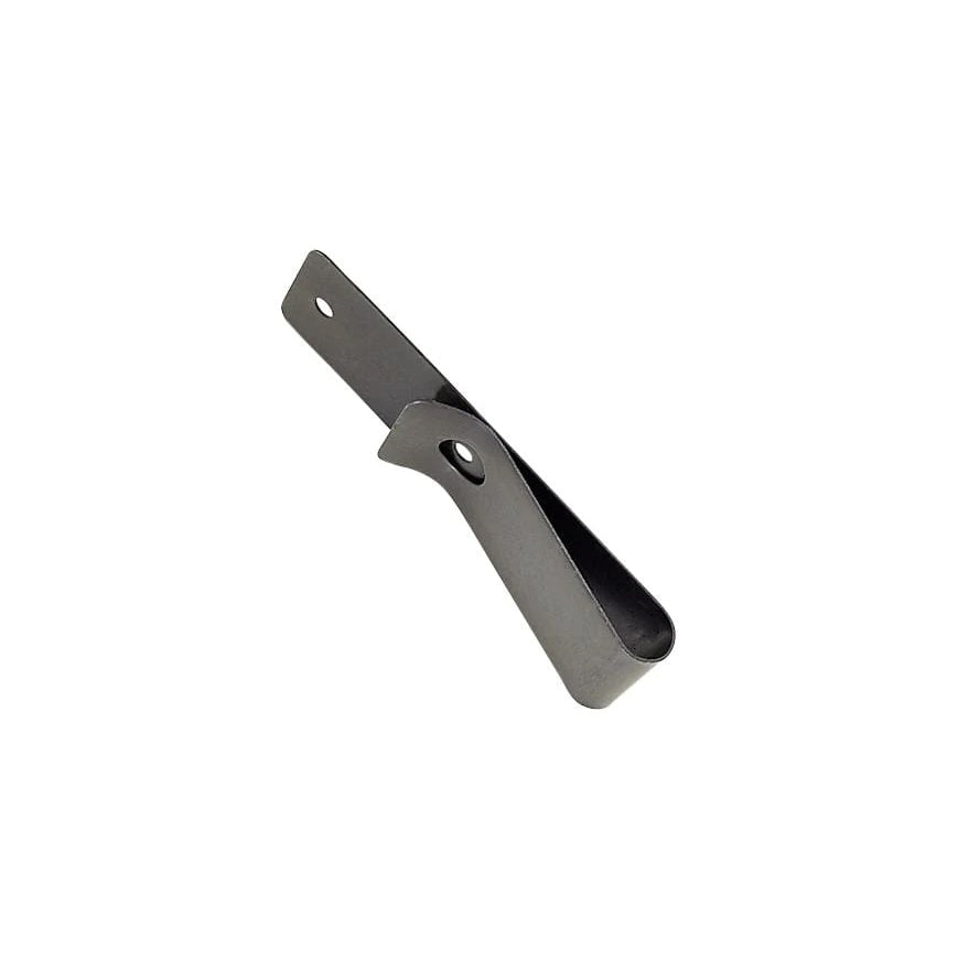 1" Black, Clip, Steel, #C-1515-BLK