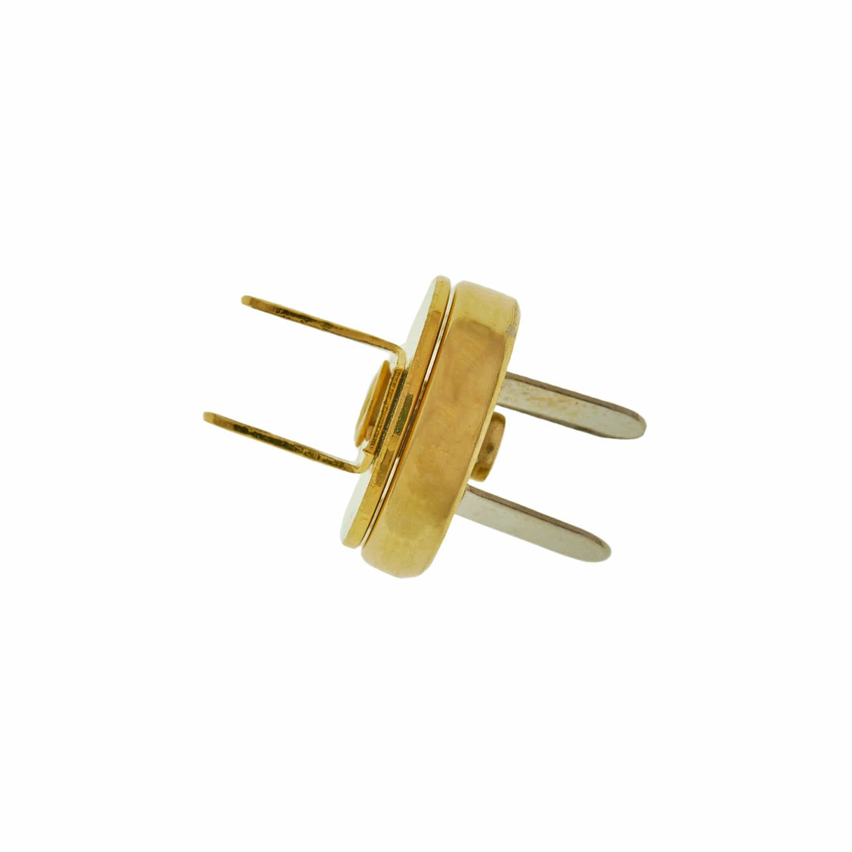 Ohio Travel Bag Fasteners 14mm Gold, Magnetic Snap, Steel, #P-2363-GOLD P-2363-GOLD