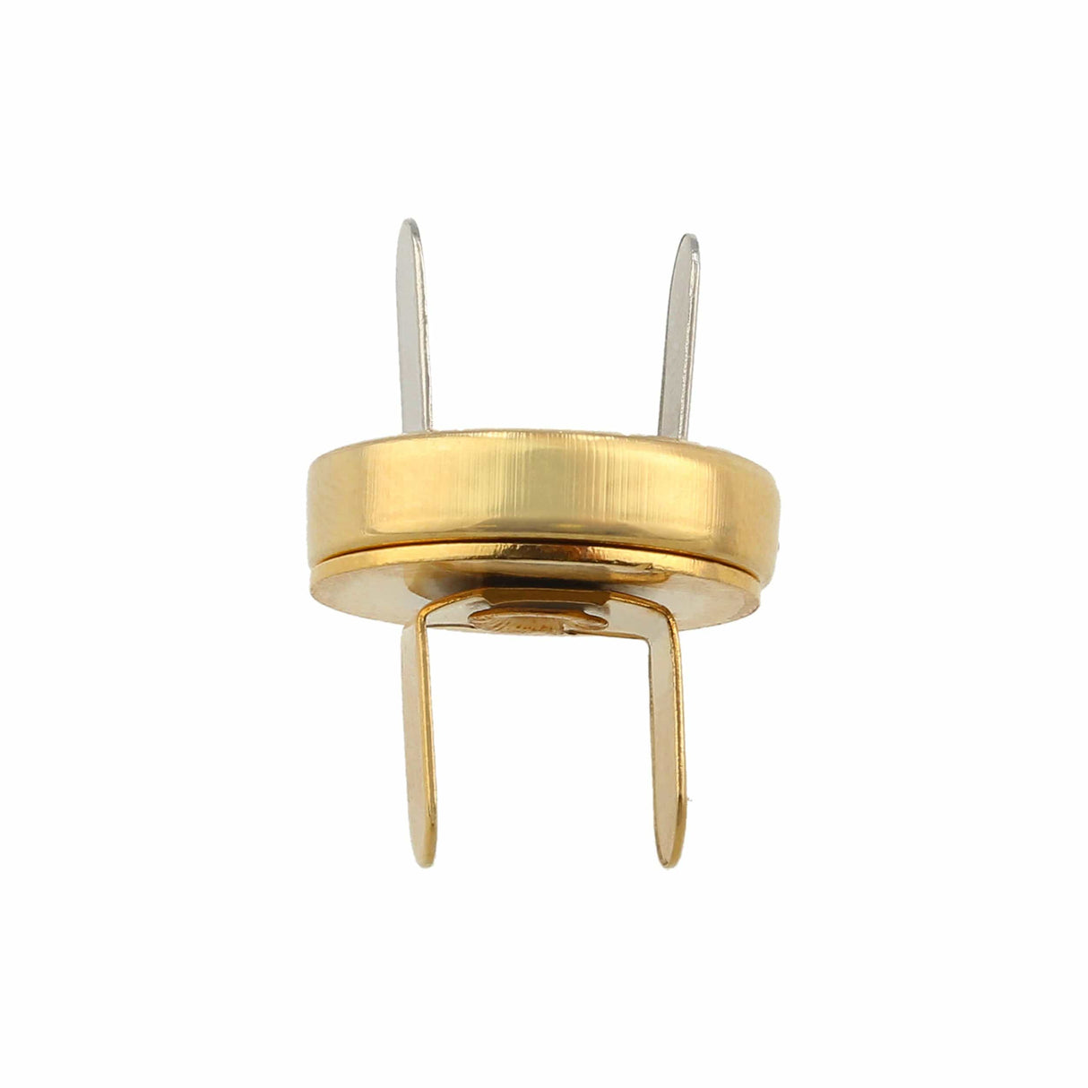Ohio Travel Bag Fasteners 18mm Gold, Thin Profile Magnetic Snap, Steel, #P-2364-GOLD P-2364-GOLD
