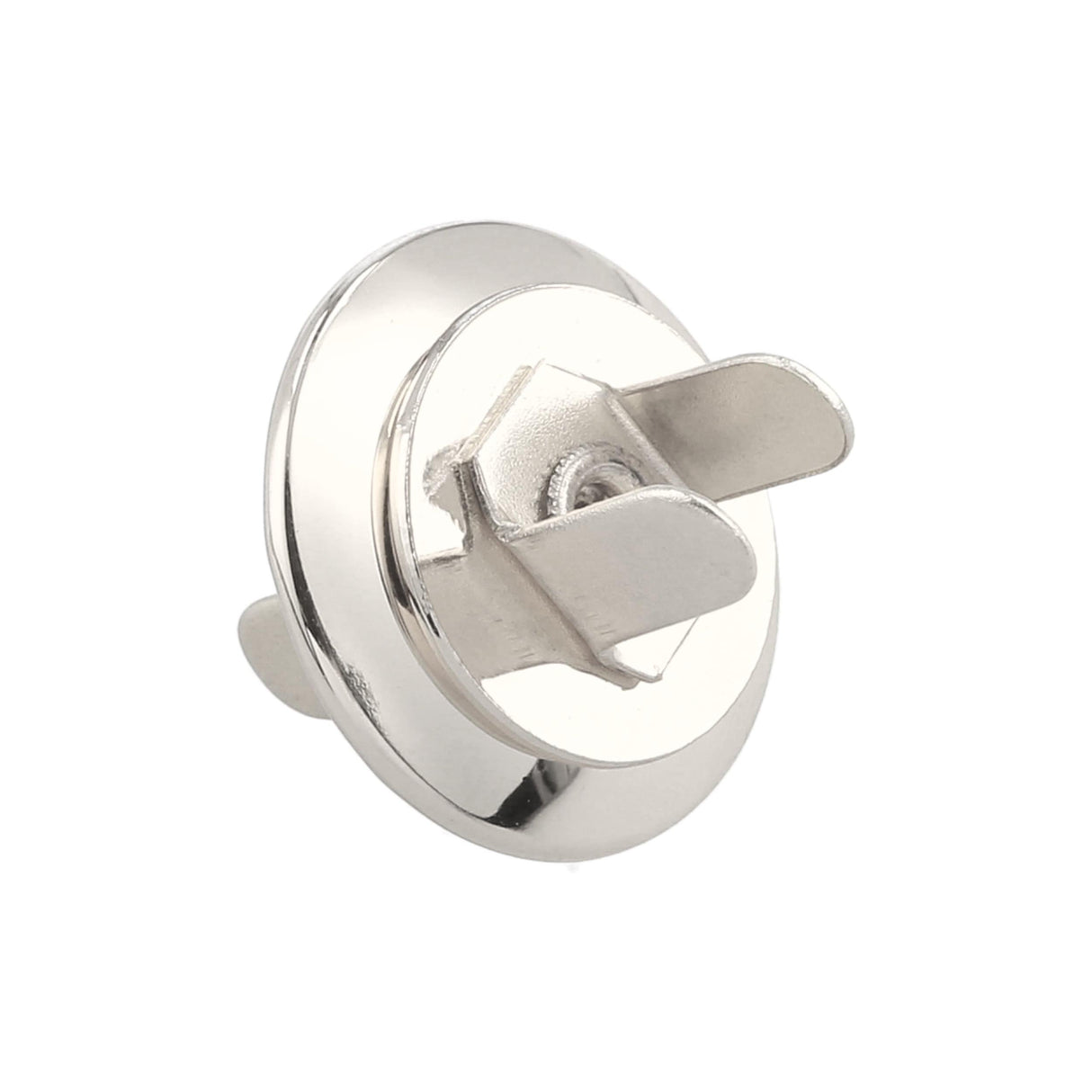 Ohio Travel Bag Fasteners 19mm Nickel, Beveled Low Profile Magnetic Snap, Steel, #P-2407-NP P-2407-NP