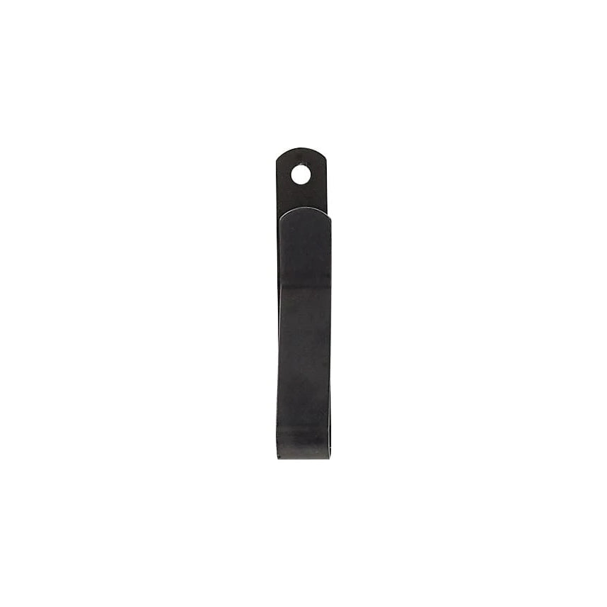 2 1/4" Black, Clip, Steel