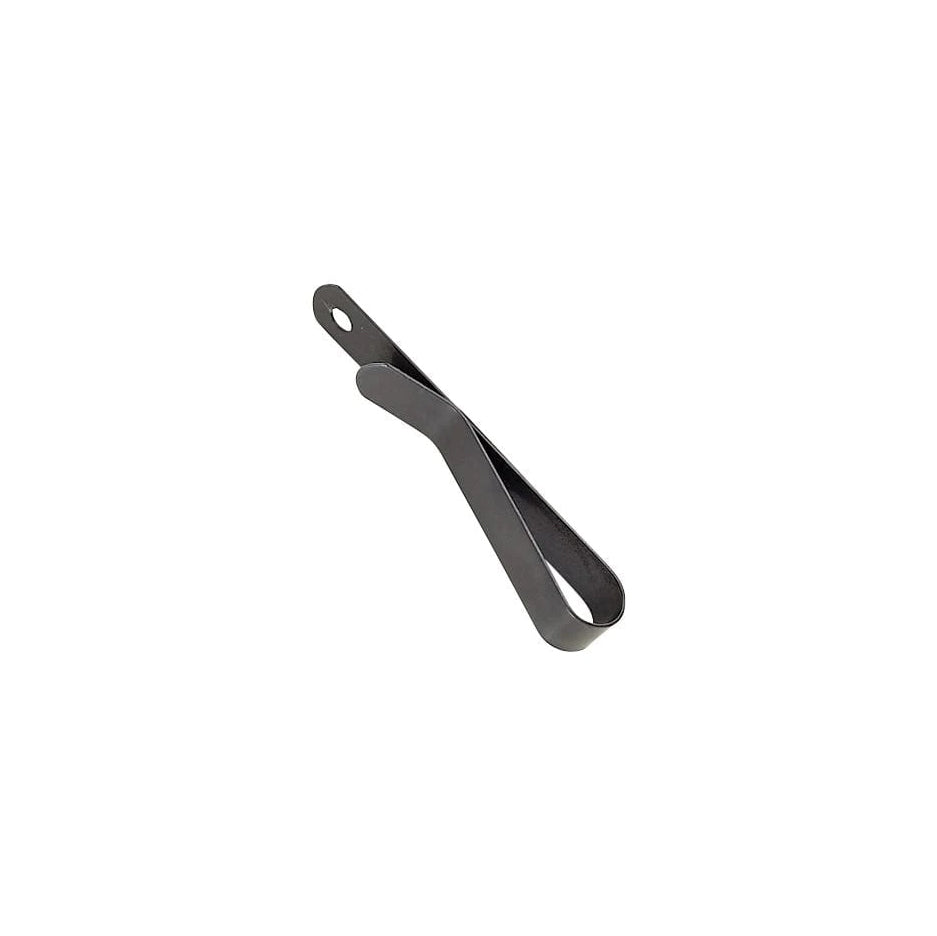2 1/4" Black, Clip, Steel