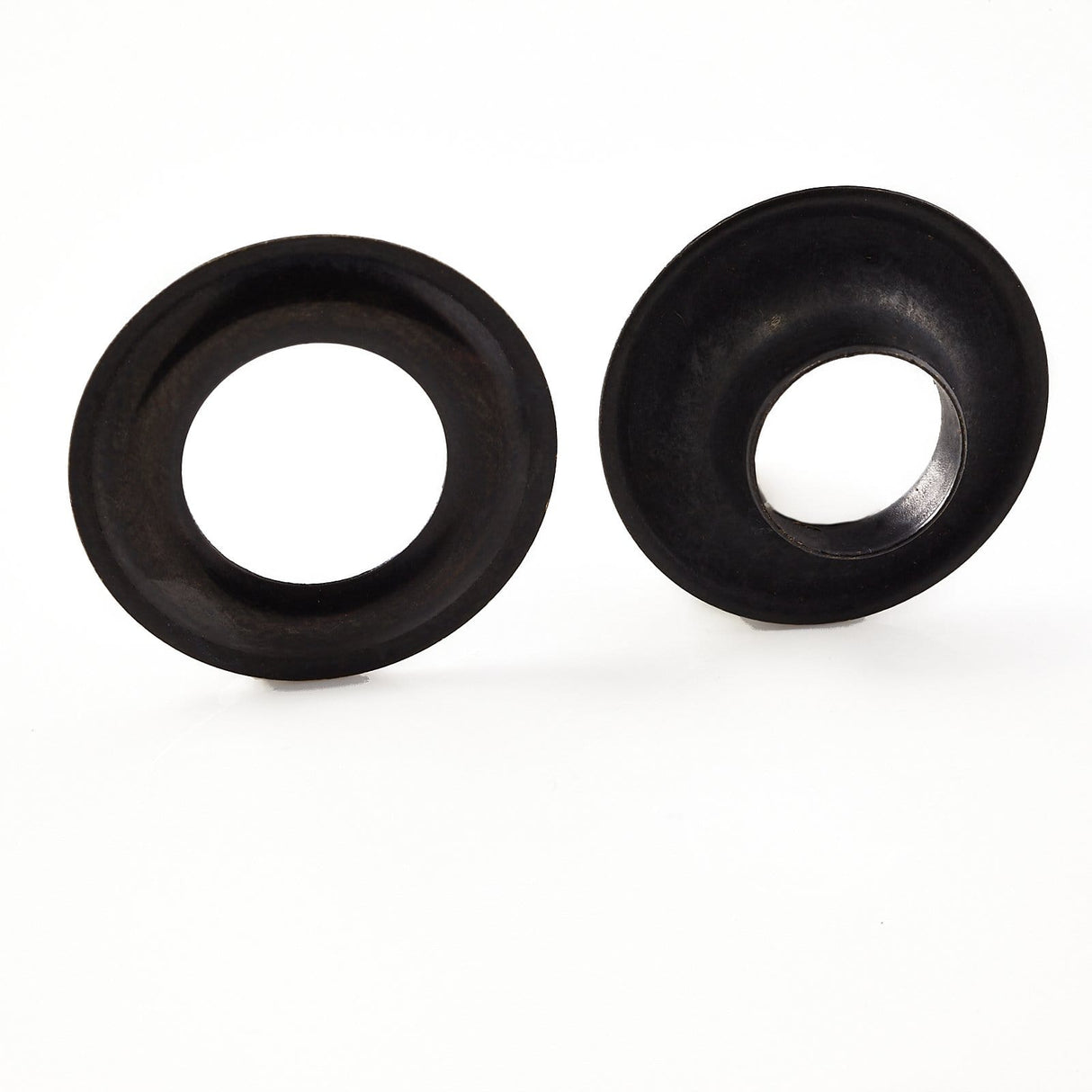 Ohio Travel Bag Fasteners #2 Black, Grommet with Washer, Soild Brass - 12 pk, #GROM-2-BLK GROM-2-BLK