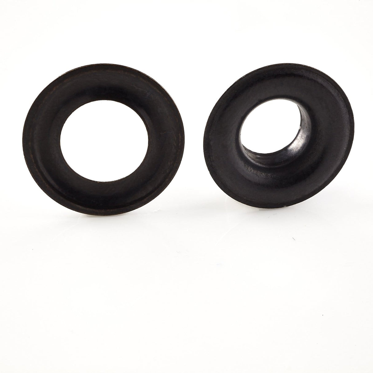 Ohio Travel Bag Fasteners #2 Black, Grommet with Washer, Soild Brass - 12 pk, #GROM-2-BLK GROM-2-BLK