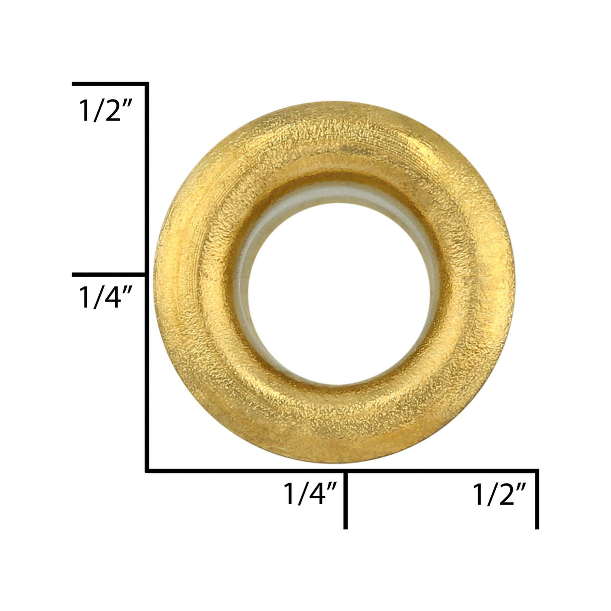 Ohio Travel Bag Fasteners 3/16" Brass, Eyelet, Steel - 24 pk, #A-257-BP A-257-BP