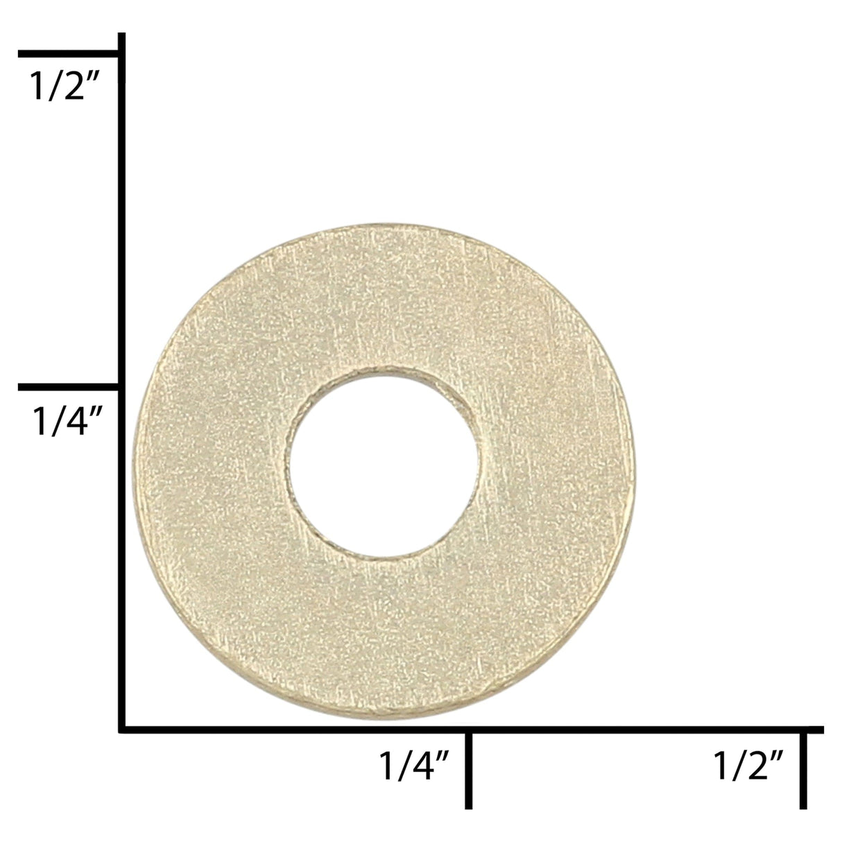 Ohio Travel Bag Fasteners 3/8" Brass, Washer, Steel - 24 pk, #L-1126-BP L-1126-BP