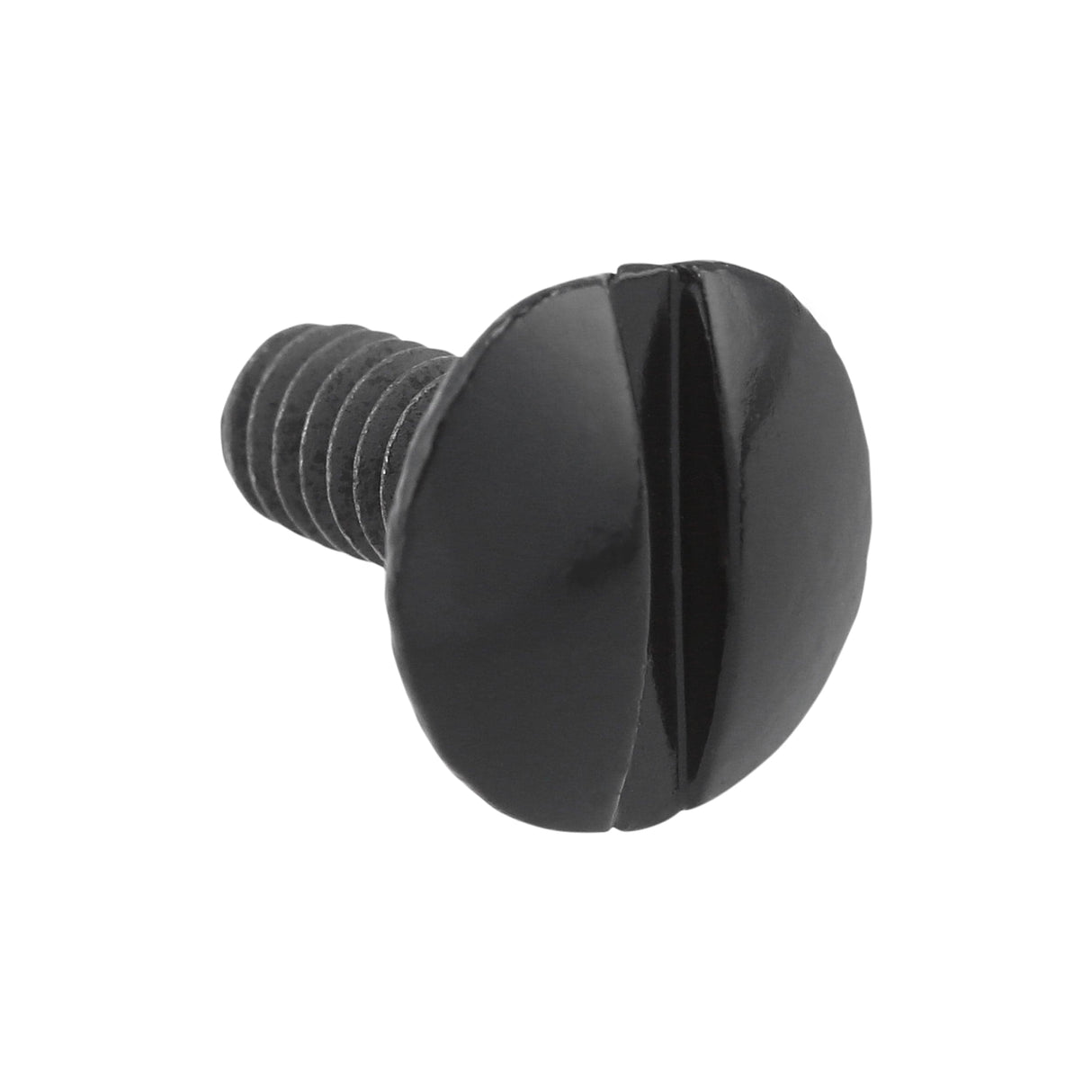 Ohio Travel Bag Fasteners 3/8" Glossy Black, Chicago Screw Only, Solid Brass, #L-156SC-3-8BLK L-156SC-3-8BLK