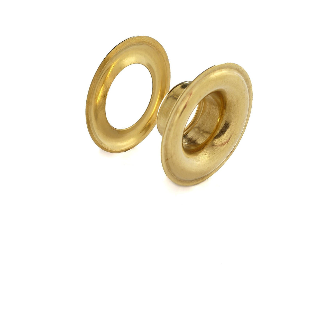 Ohio Travel Bag Fasteners #3 Brass, Grommet with Washer, Solid Brass, #GROM-3-SB GROM-3-SB