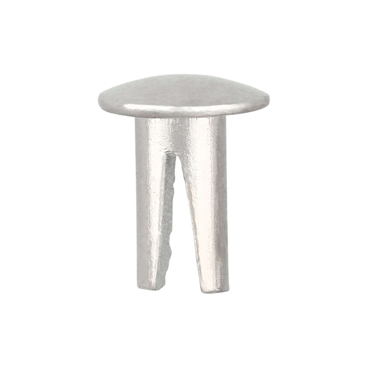 Ohio Travel Bag Fasteners 4/16" Nickel, Split Rivet, Steel - 24 pk, #100-4-16-NP 100-4-16-NP