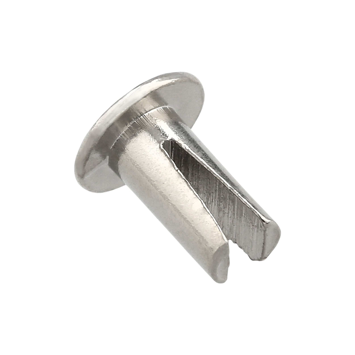 Ohio Travel Bag Fasteners 4/16" Nickel, Split Rivet, Steel - 24 pk, #100-4-16-NP 100-4-16-NP