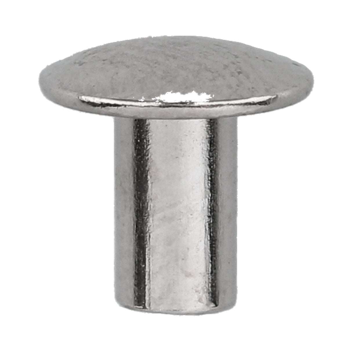 Ohio Travel Bag Fasteners 4/16" Nickel, Tubular Rivet, Steel - 24 pk, #252-4-16-NP 252-4-16-NP