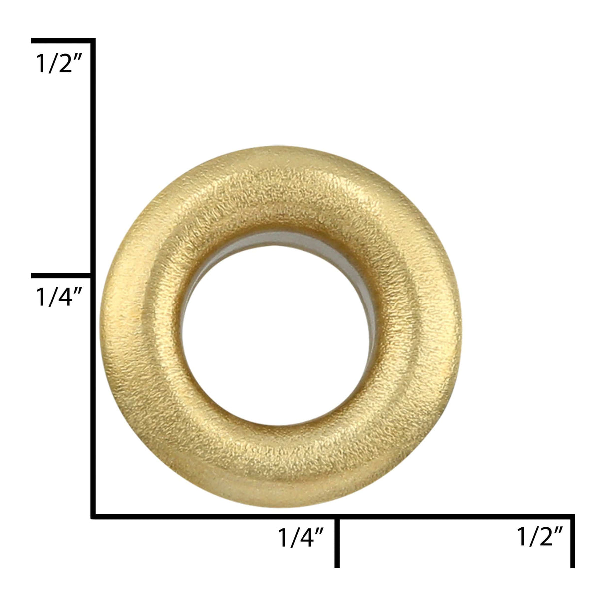 Ohio Travel Bag Fasteners 5/32" Brass, Eyelet, Steel - 24 pk, #A-258-BP A-258-BP