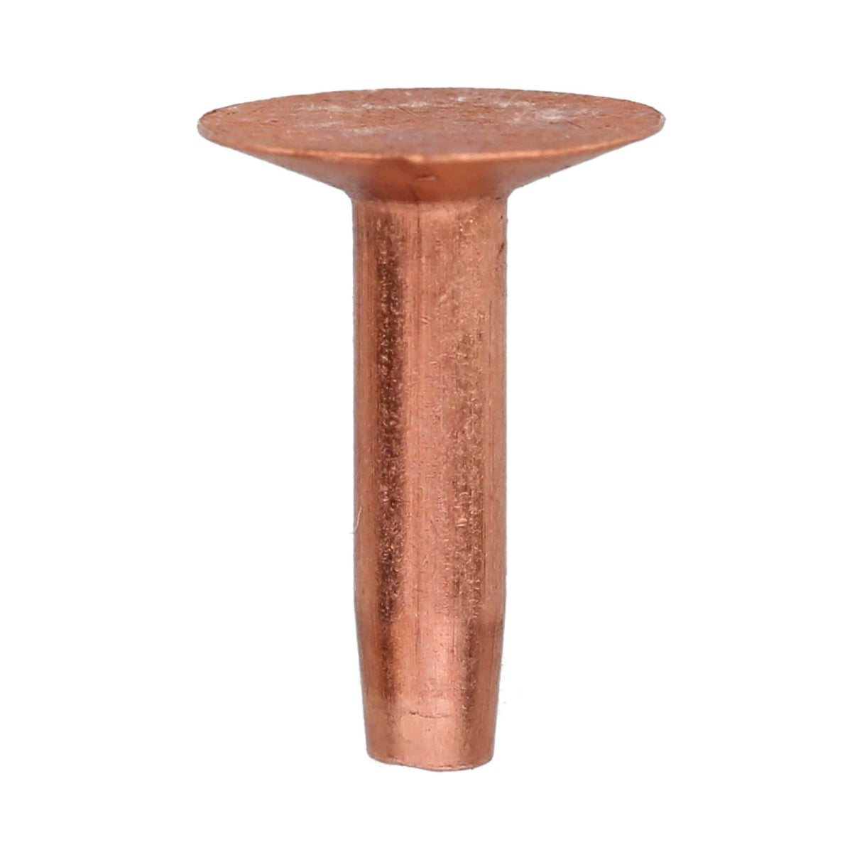 Ohio Travel Bag Fasteners 5/8" Copper, Rivet with Burr, Copper, #L-307-10-A L-307-10-A