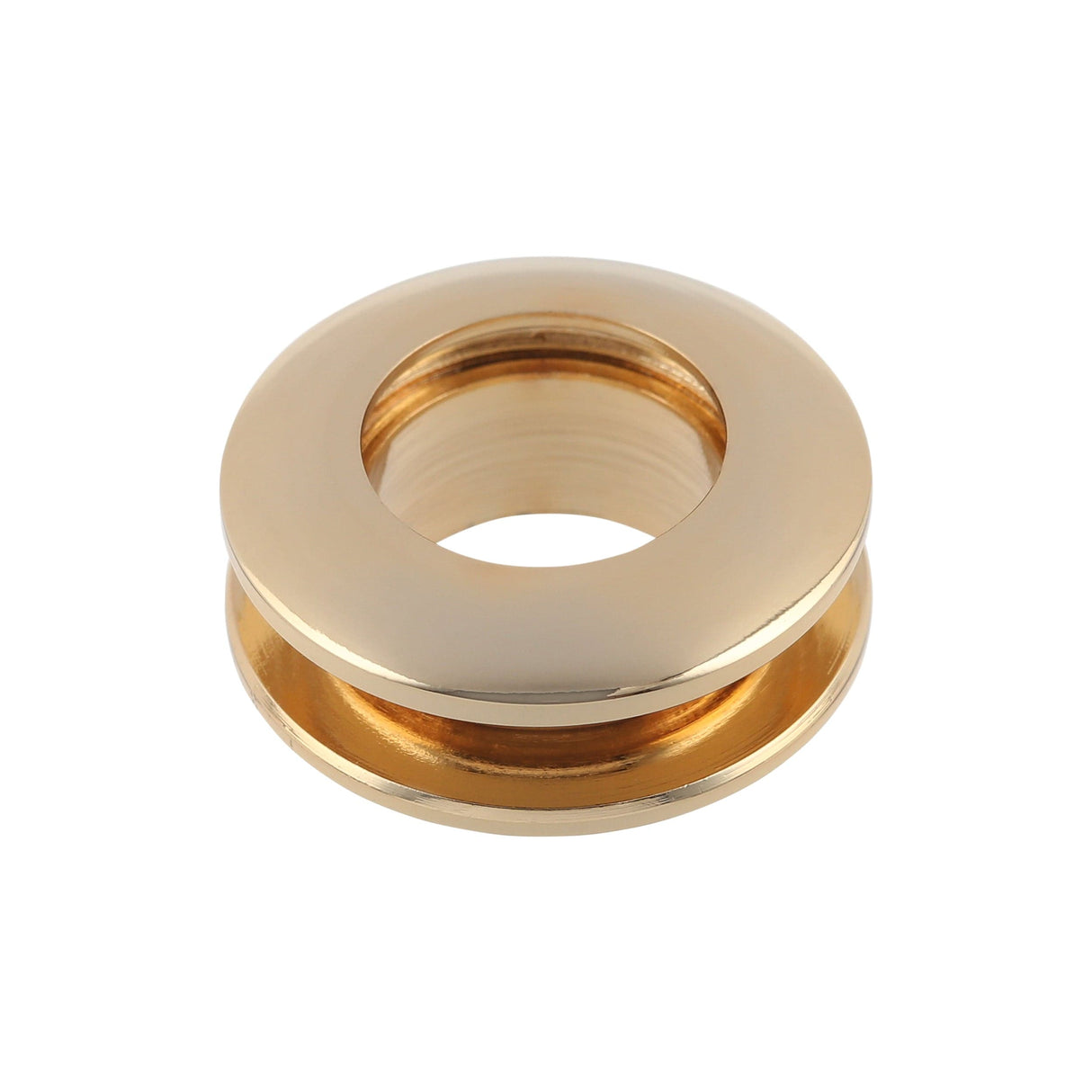 Ohio Travel Bag Fasteners 7/16" Gold, Screw Together Eyelet, Solid Brass, #P-1387-GOLD P-1387-GOLD