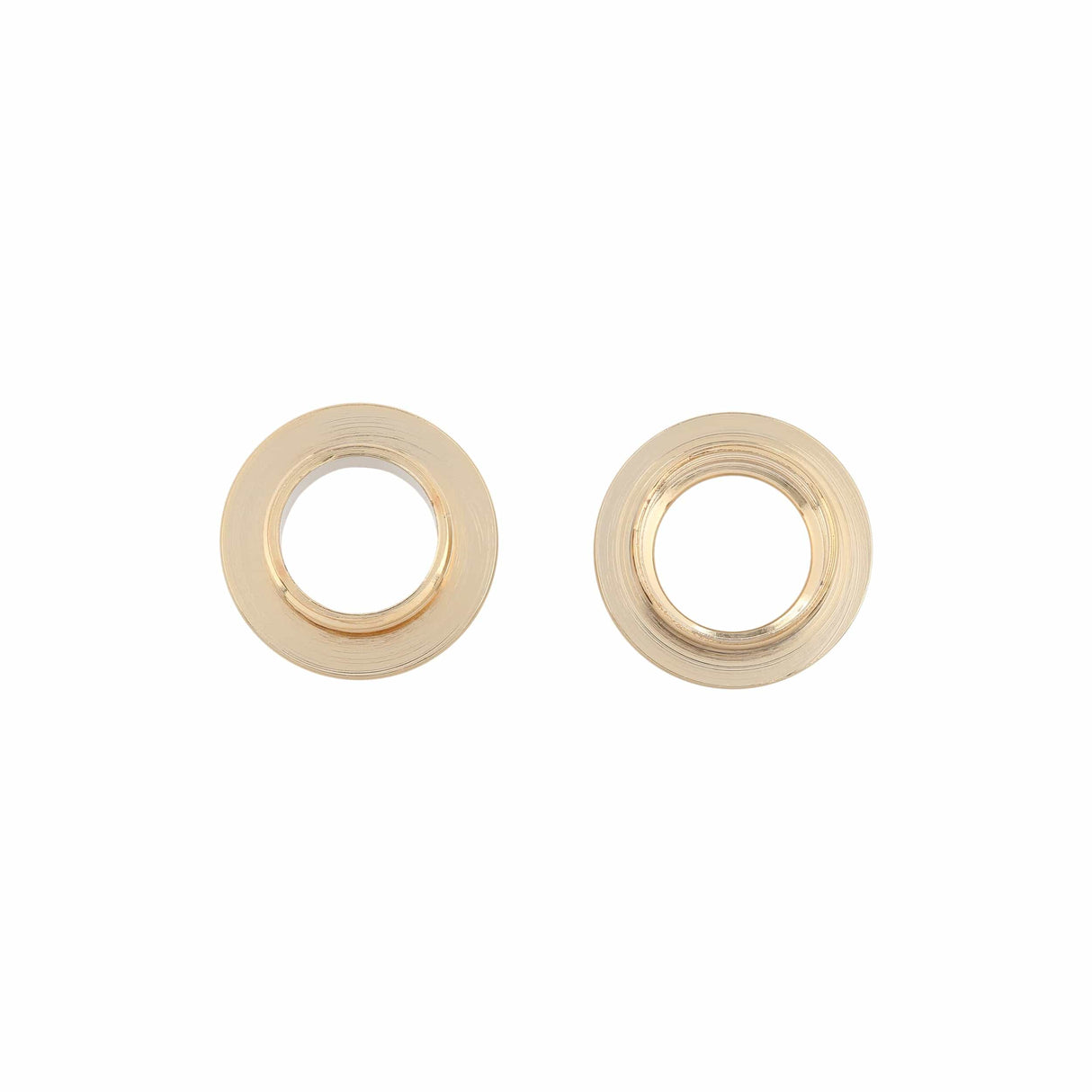 Ohio Travel Bag Fasteners 7/16" Gold, Screw Together Eyelet, Solid Brass, #P-1387-GOLD P-1387-GOLD