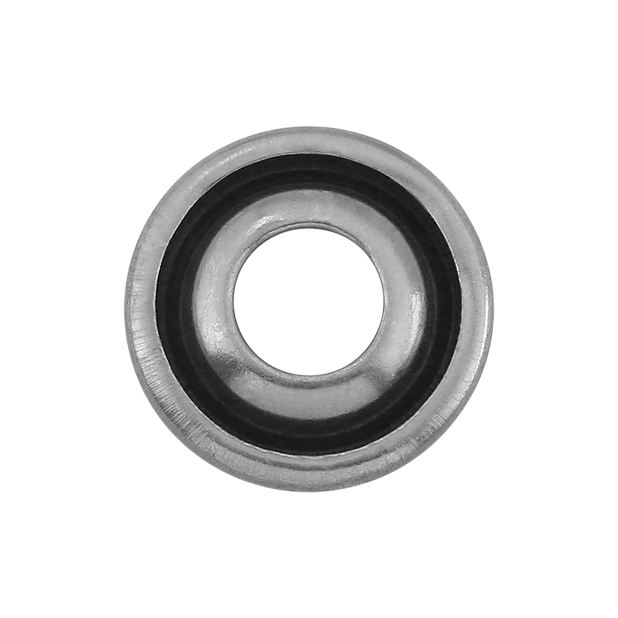 Ohio Travel Bag Fasteners 7/16" Gunmetal, Convex Washer, Steel - 24 pk, #L-1959-BNIC L-1959-BNIC