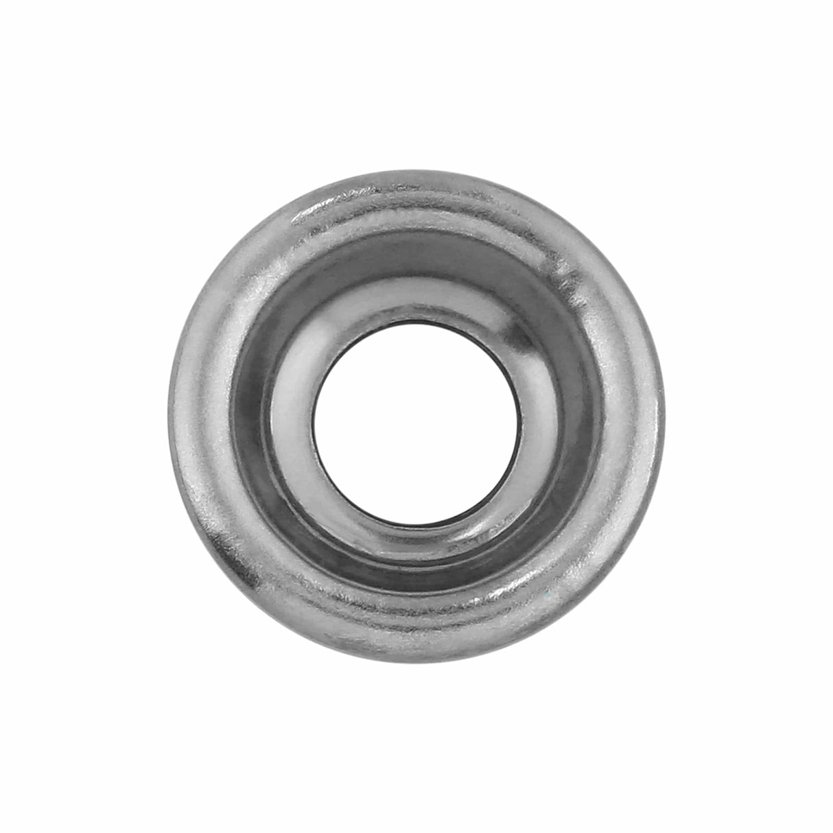 Ohio Travel Bag Fasteners 7/16" Gunmetal, Convex Washer, Steel - 24 pk, #L-1959-BNIC L-1959-BNIC