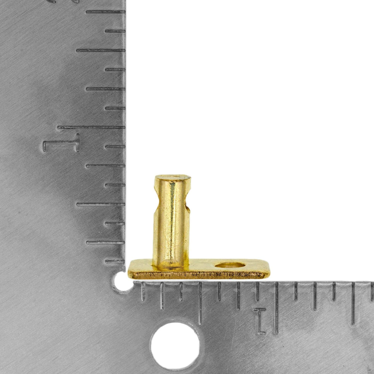 Ohio Travel Bag Fasteners 7/8" Brass, Lock Post, Zinc Alloy, #SM-101-BP SM-101-BP