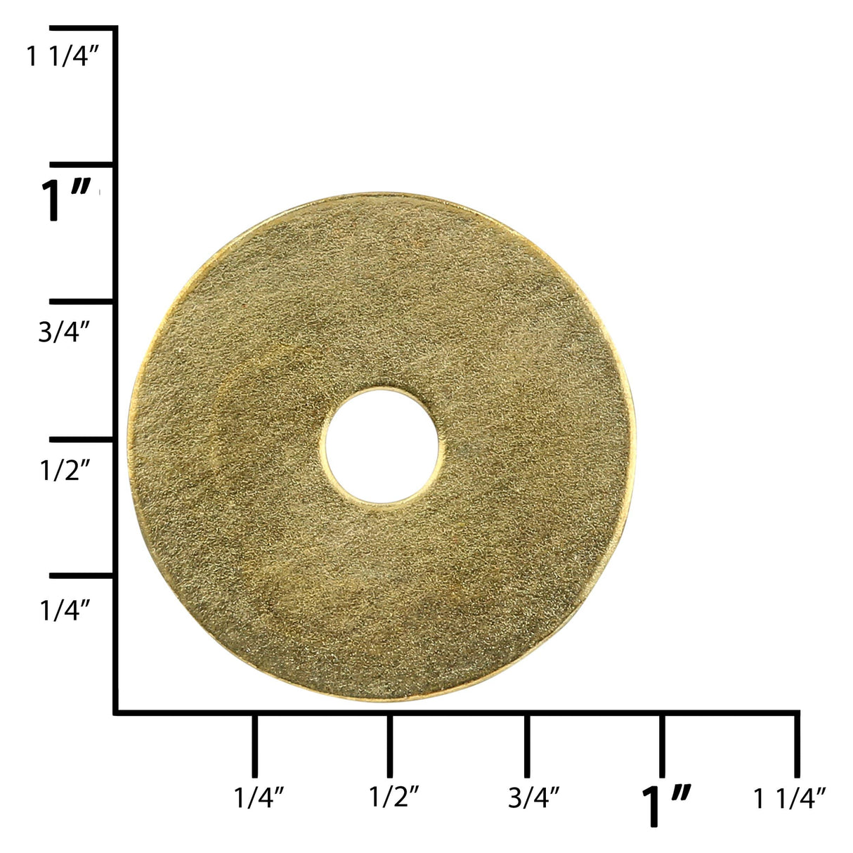 Ohio Travel Bag Fasteners 7/8" Brass, Washer, Steel - 12 pk, #L-3042-BP L-3042-BP