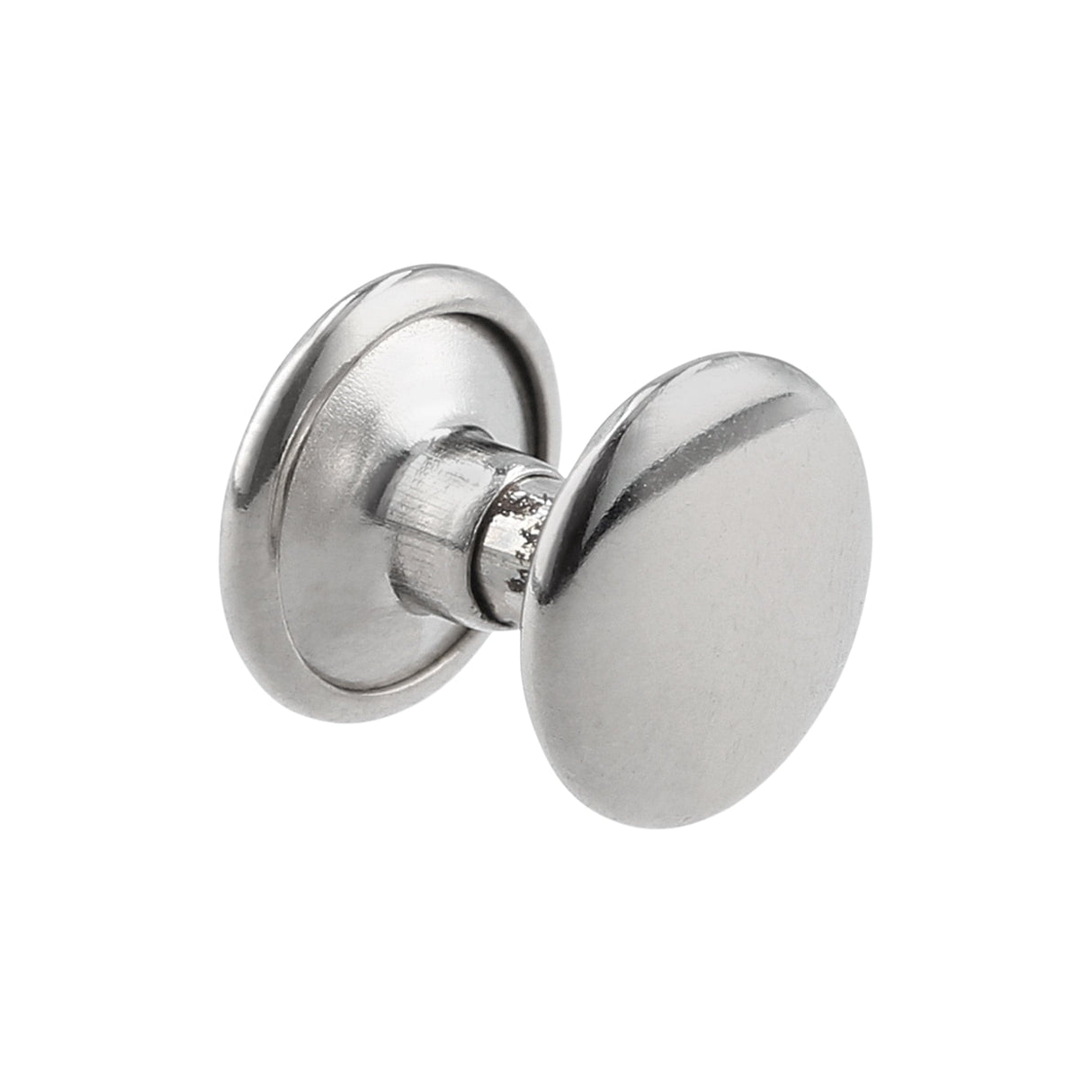 Ohio Travel Bag Fasteners 7mm Nickel, Double Cap Jiffy Rivets, Steel, #A-313-NP A-313-NP