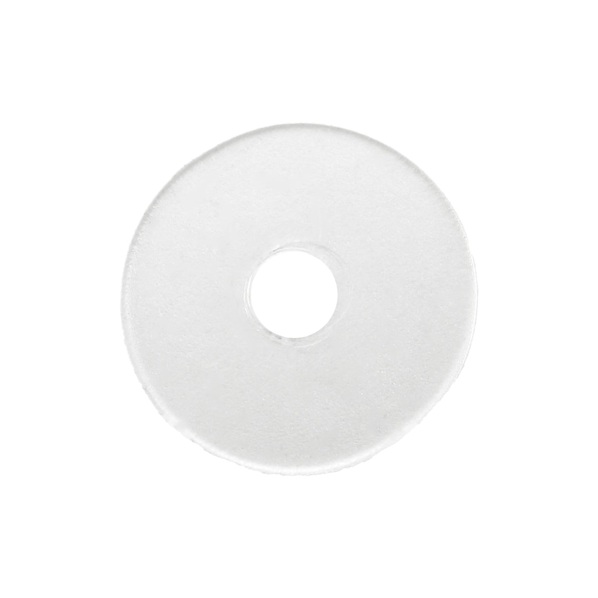 Ohio Travel Bag Fasteners 9/16" Clear, Washer, Plastic - 12 pk, #L-3036 L-3036