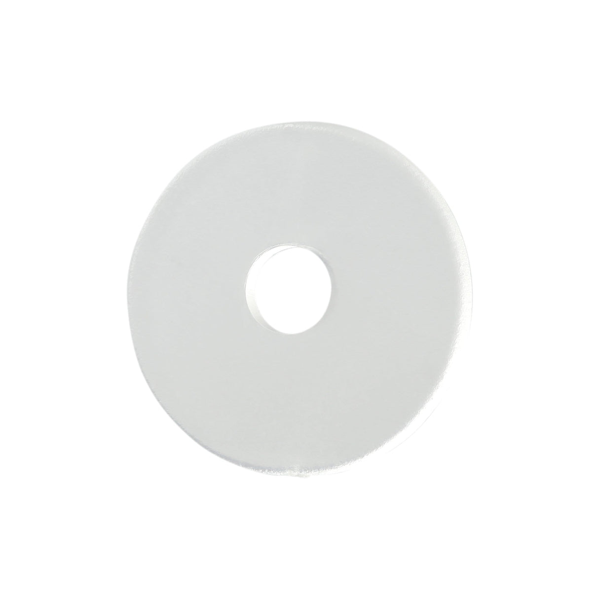 Ohio Travel Bag Fasteners 9/16" Clear, Washer, Plastic - 12 pk, #L-3036 L-3036