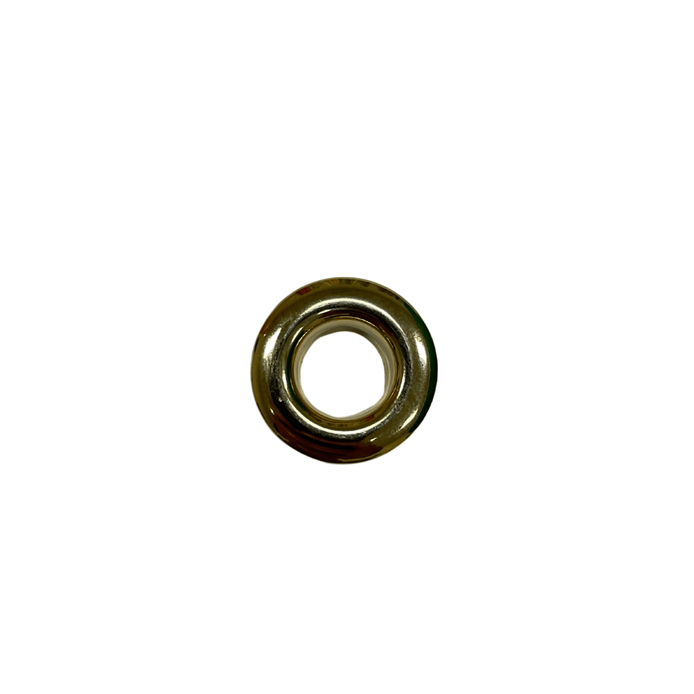 Ohio Travel Bag Fasteners Eyelet With Washer Solid Brass Gold, #P-2918-GOLD P-2918-GOLD