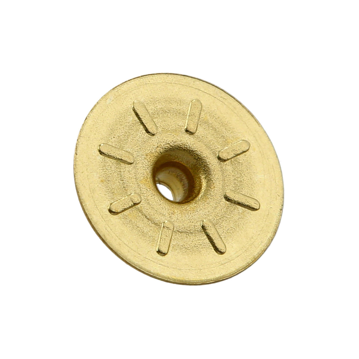 Ohio Travel Bag Fasteners Ligne 2 Brass, Parallel Spring Snap Washer, Solid Brass, #2377-SB 2377-SB