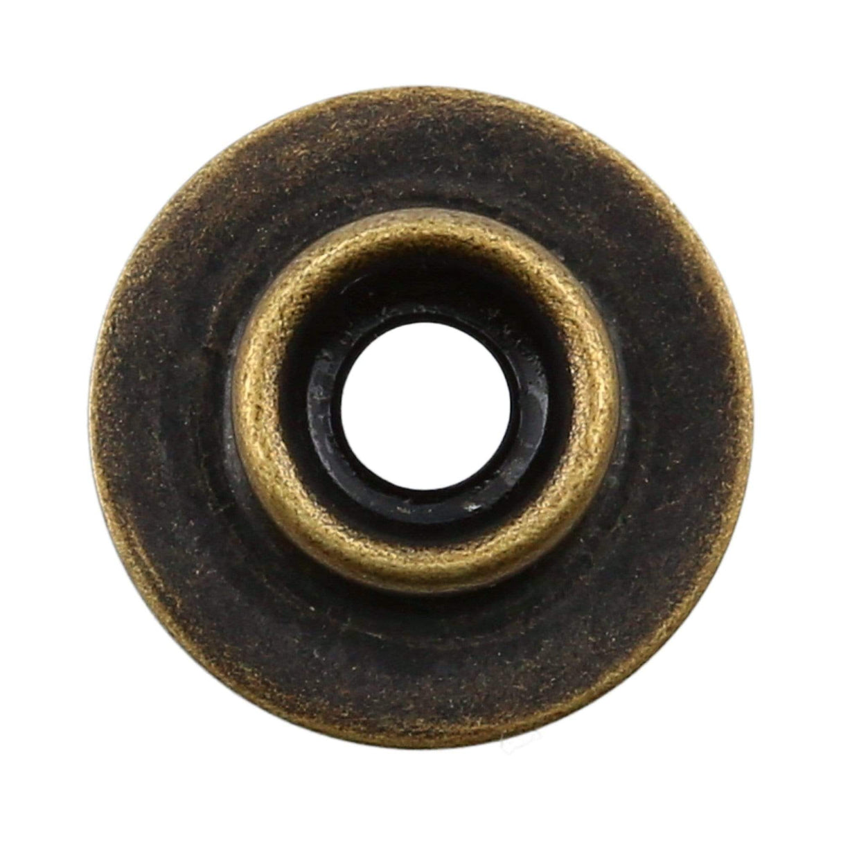 Ohio Travel Bag Fasteners Ligne 20 Antique Brass, Dot Baby Durable Stud, Solid Brass, #12303-ANTB 12303-ANTB