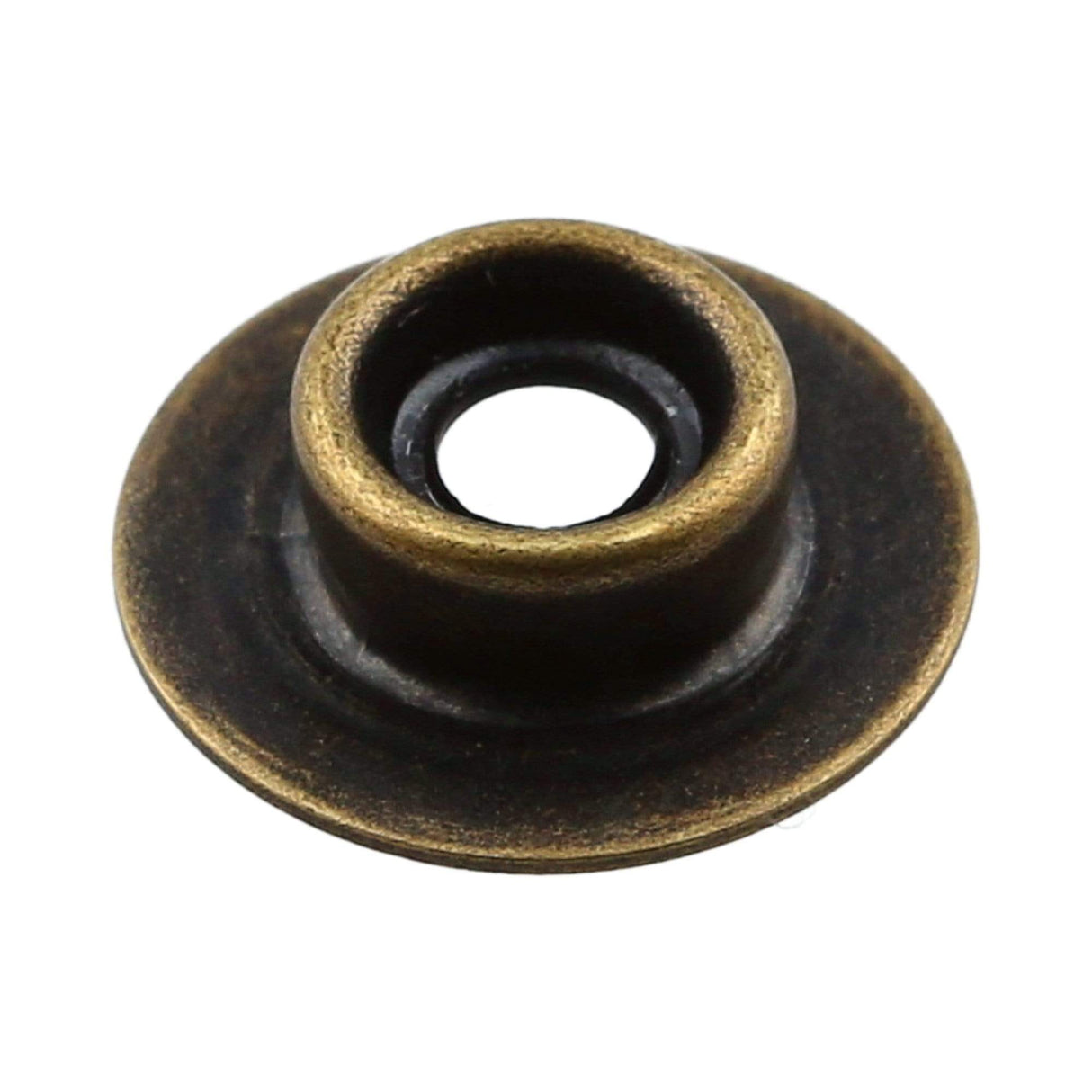 Ohio Travel Bag Fasteners Ligne 20 Antique Brass, Dot Baby Durable Stud, Solid Brass, #12303-ANTB 12303-ANTB