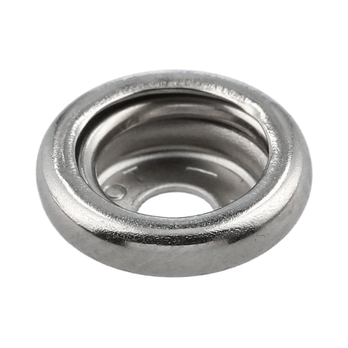 Ohio Travel Bag Fasteners Ligne 20 Nickel, Dot Baby Durable Socket, Solid Brass, #12205-SBN 12205-SBN