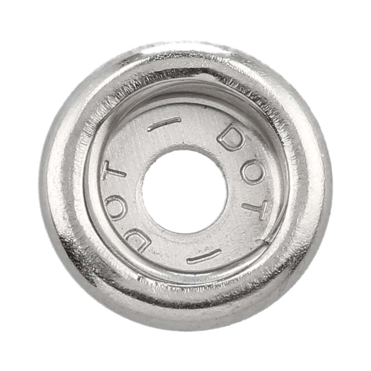 Ohio Travel Bag Fasteners Ligne 20 Nickel, Dot Baby Durable Socket, Solid Brass, #12205-SBN 12205-SBN