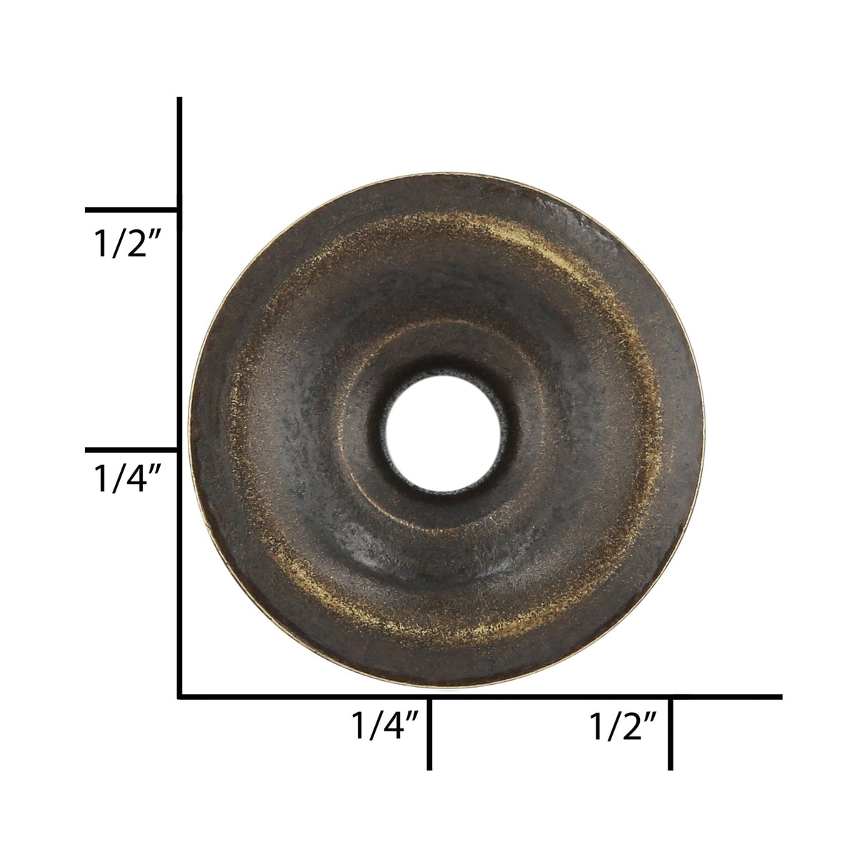 Ohio Travel Bag Fasteners Ligne 24 Antique Brass, Regular Durable Post, Solid Brass, #10412-ANTB 10412-ANTB